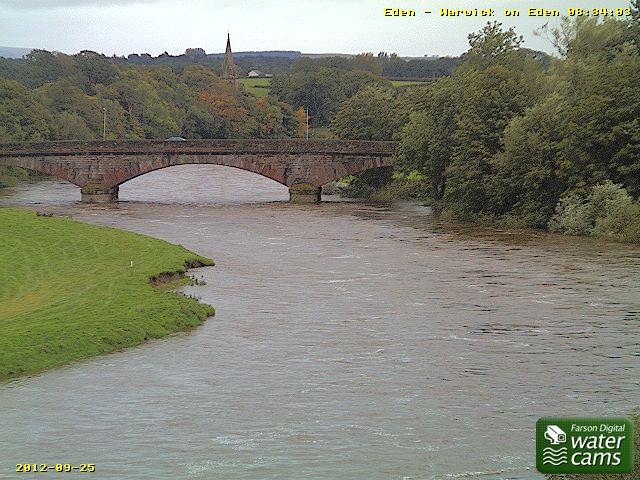 River flood webcam
